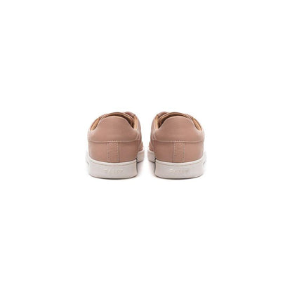 Bally Pink Leather Low Top Sneakers