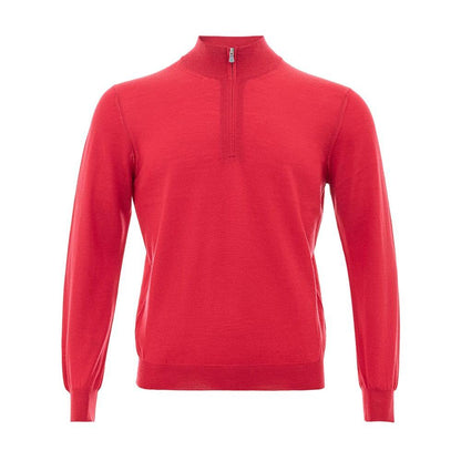 Gran Sasso Red Wool T-Shirt