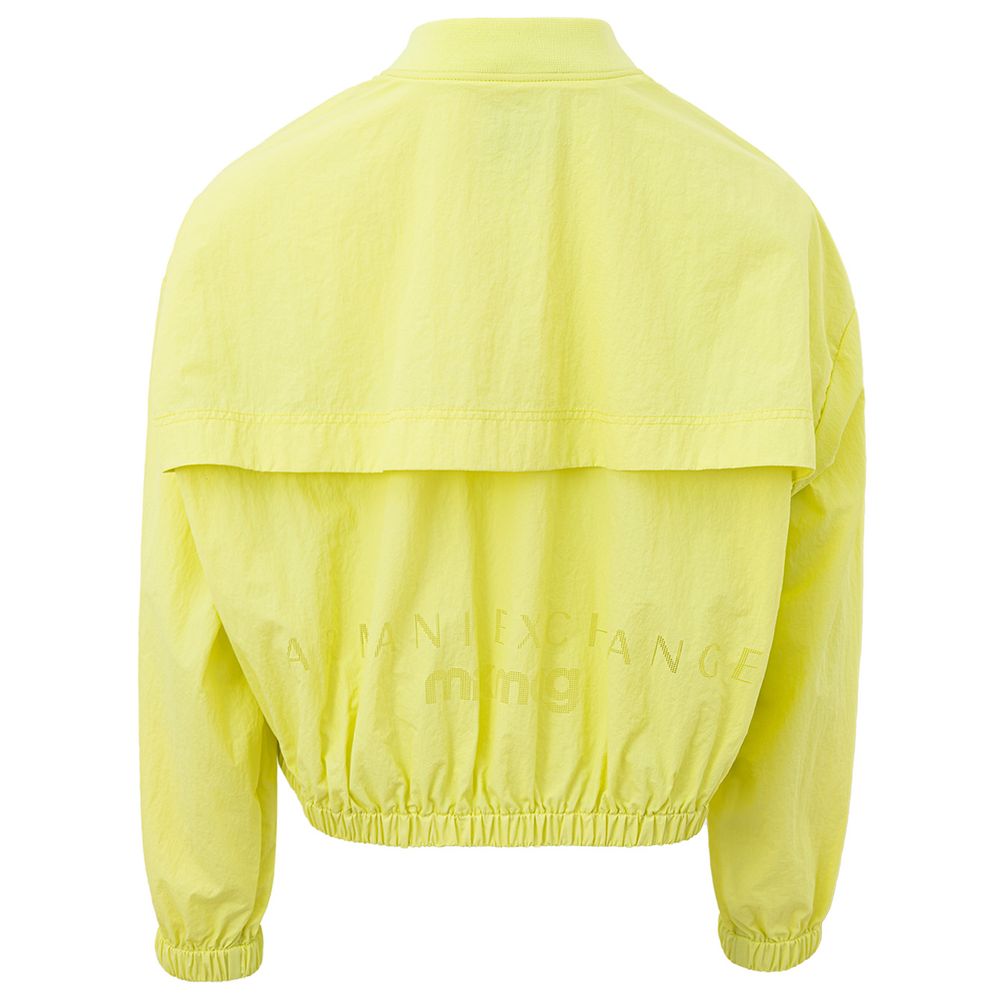 Armani Exchange Yellow Polyamide Bomber 1728,67397976224,Armani Exchange,Bombers - Jackets & Coats - Clothing,Clothing,Jackets & Coats - Clothing,Jackets & Coats - Women - Clothing,New with tags,S,Women,Yellow