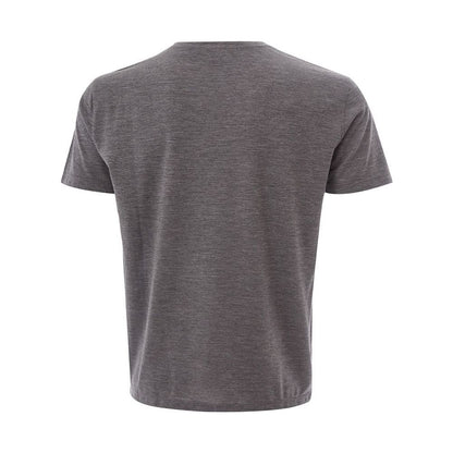 Lardini Gray Wool T-Shirt