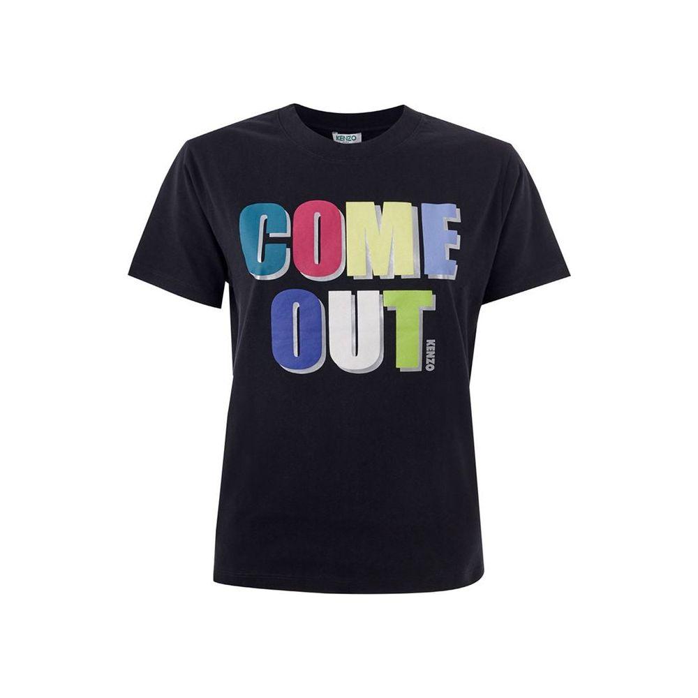 Kenzo Black Cotton T-Shirt