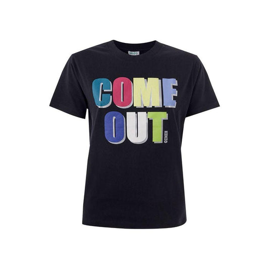 Kenzo Black Cotton T-Shirt