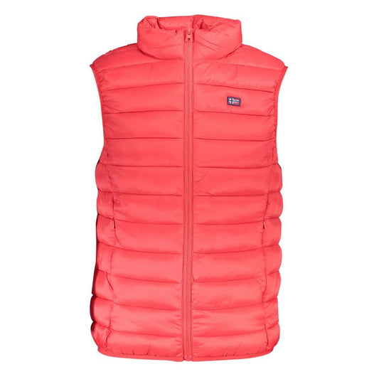 Norway 1963 Sleek Sleeveless Pink Polyamide Jacket Norway 1963 Tomato