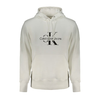 Calvin Klein White Cotton Men Sweater 1728,67403481248,Calvin Klein,Clothing,Men,New with tags,Sweaters - Clothing,Sweatshirts - Sweaters - Clothing,White,XL,XXL