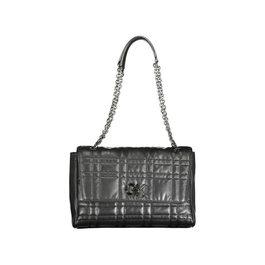 Calvin Klein Black Polyester Women Handbag Calvin Klein Dark Slate Gray