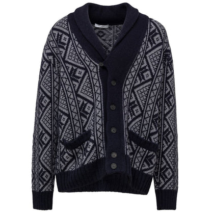 Cruciani Bicolor Cashmere Cardigan