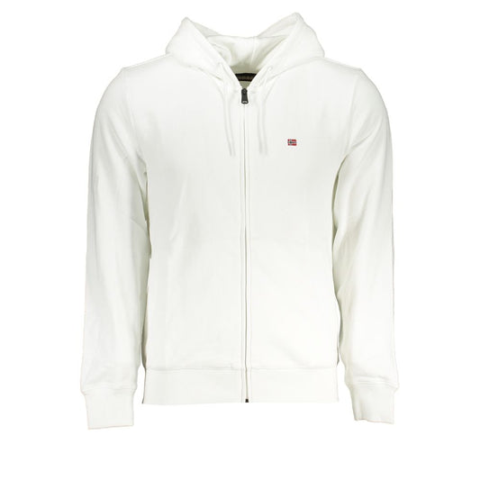 NapapijriNapapijri Elegant White Cotton Hooded Sweatshirt1728,67403481248,Men,Napapijri,New with tags,S,Sweaters - Men - Clothing,White,XL