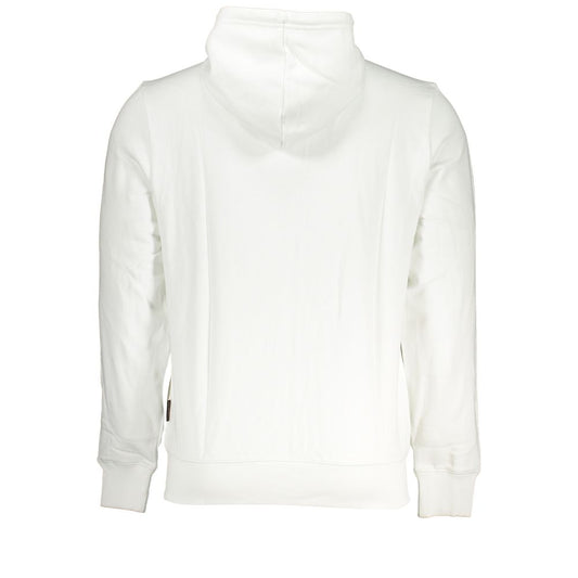 NapapijriNapapijri Elegant White Cotton Hooded Sweatshirt1728,67403481248,Men,Napapijri,New with tags,S,Sweaters - Men - Clothing,White,XL