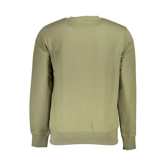 Timberland Classic Green Crew Neck Fleece Sweatshirt Timberland Dark Khaki