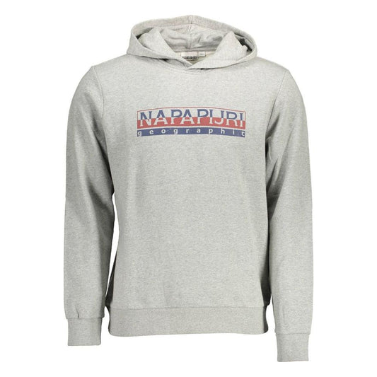 Napapijri Gray Cotton Men Sweater