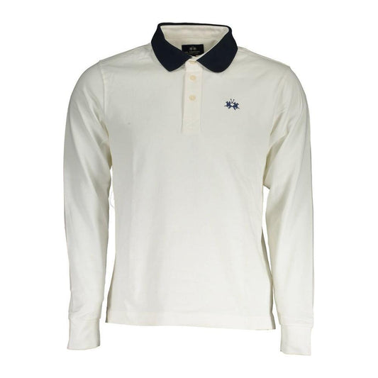 La MartinaLa Martina White Cotton Men Polo Shirt1728,67403481248,La Martina,Men,New with tags,Polo Shirt - Men - Clothing,White,XL,XXL