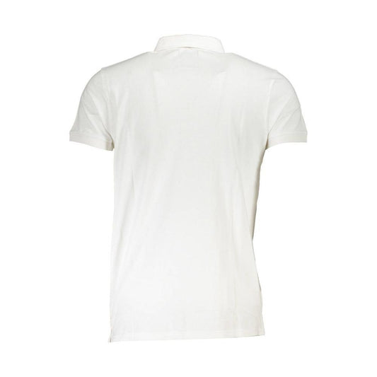 Cavalli ClassCavalli Class White Cotton Polo Shirt1728,67403481248,Cavalli Class,Men,New with tags,Polo Shirt - Men - Clothing,White,XXL