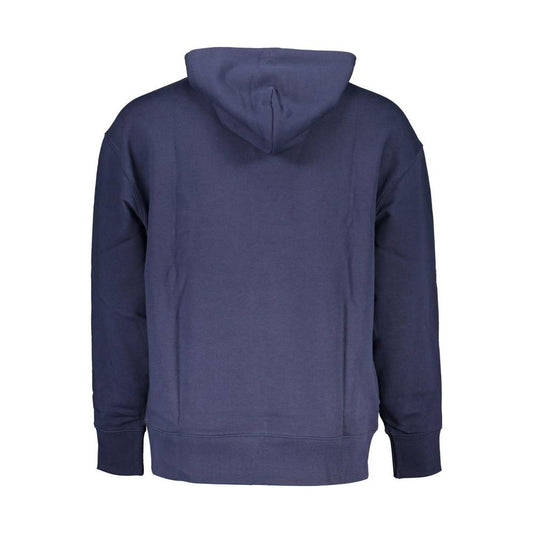 Tommy Hilfiger Blue Cotton Men Sweater Tommy Hilfiger Dark Slate Gray