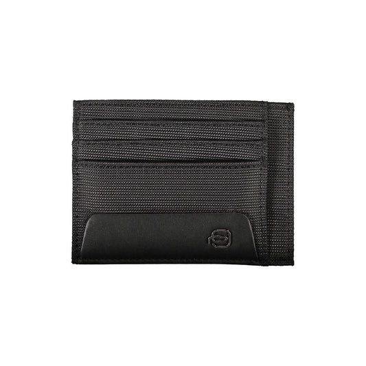 Piquadro Sleek Recycled Material Card Holder Piquadro Dark Slate Gray