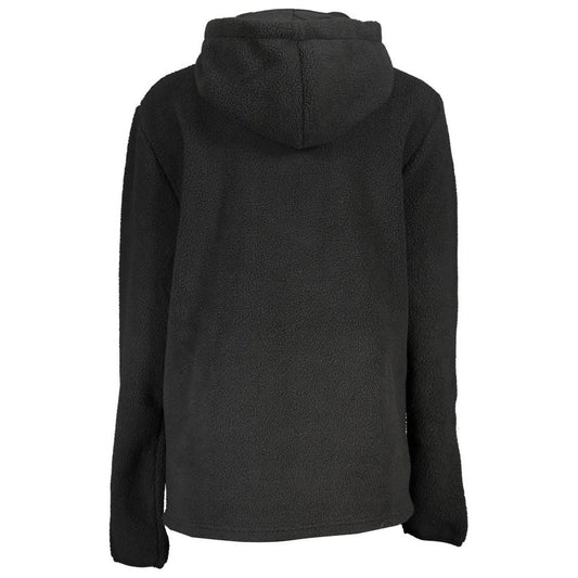 Norway 1963 Elegant Black Half Zip Hooded Sweatshirt Norway 1963 Dark Slate Gray