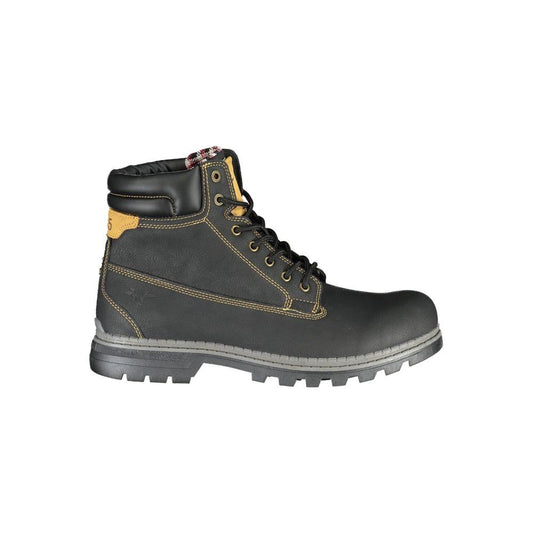 Carrera Sleek Lace-Up Boots with Contrast Accents Carrera Dark Slate Gray
