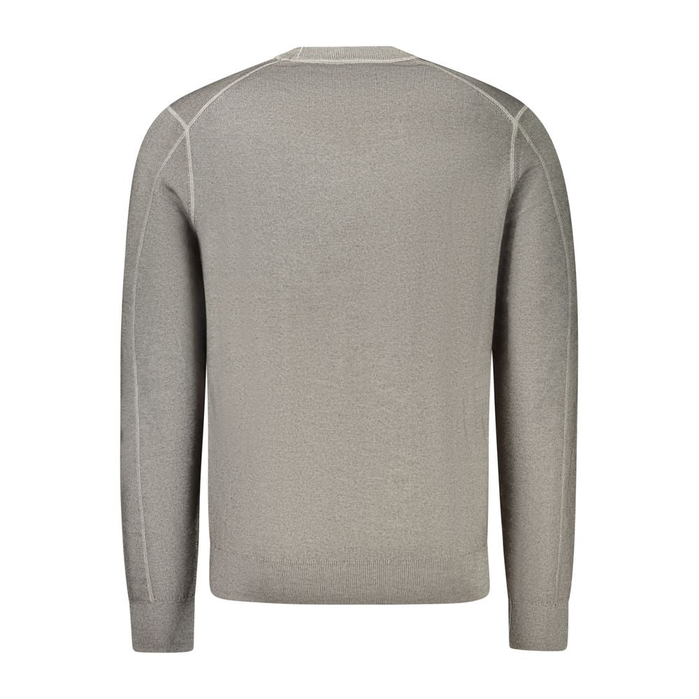 Hugo Boss Grigio Wool Mens Sweater