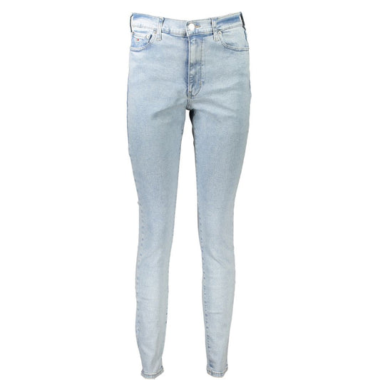 Tommy Hilfiger Light Blue Cotton Women Jeans 1728,67403481248,Blue,Clothing,Jeans & Pants - Women - Clothing,New with tags,Tommy Hilfiger,W25 | L32,W26 | L32,W27 | L32,W28 | L32,W29 | L32,Women,Women - Clothing TO-27248-W25 | L32