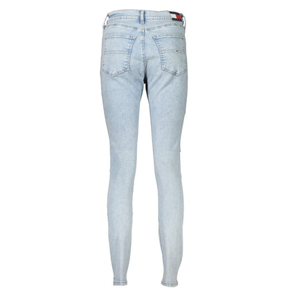 Tommy Hilfiger Azzurro Cotton Women Jeans