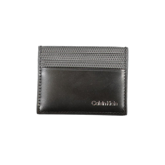 Calvin Klein Black Leather Wallet Calvin Klein