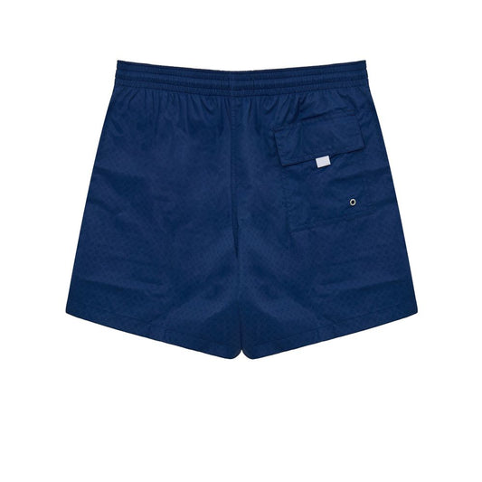 Canali Blue Polyester Men Swimwear
