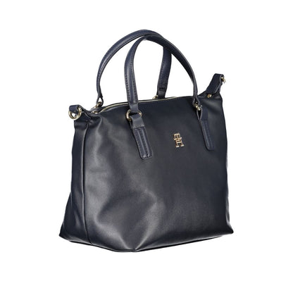 Tommy Hilfiger Blue Polyester Handbag Tommy Hilfiger