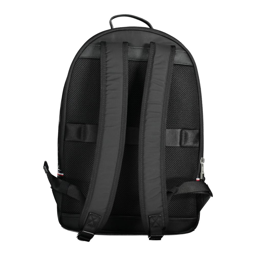 Tommy Hilfiger Black Polyester Backpack Tommy Hilfiger