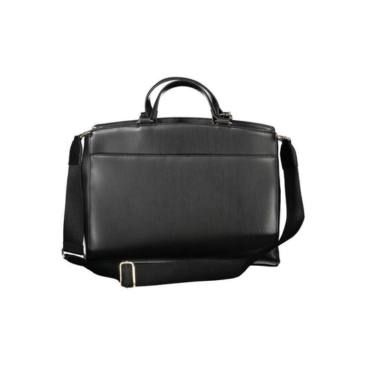 Tommy Hilfiger Black Polyethylene Women Handbag