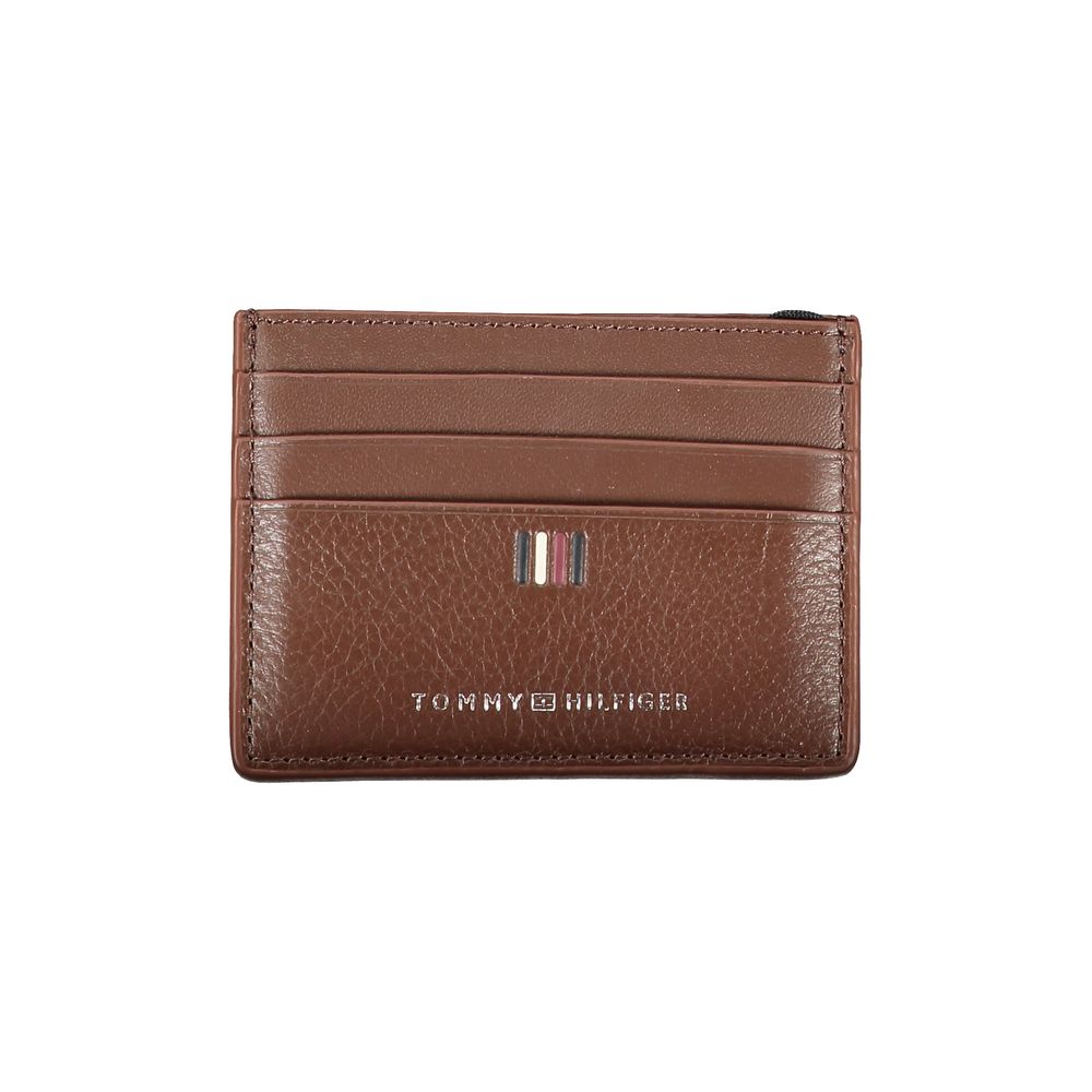 Tommy Hilfiger Marrone Leather Men Wallet