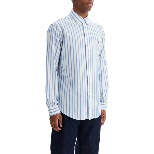 Polo Ralph Lauren custom fit shirt in striped oxford Shirts Polo Ralph Lauren