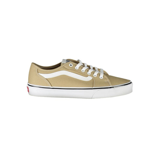 Vans Beige Polyester Athletic Sneakers Vans