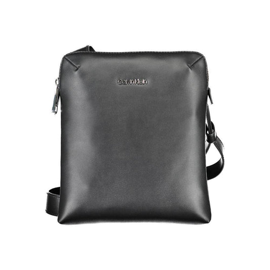 Calvin KleinCalvin Klein Black Polyester Men Shoulder Bag1728,67403481248,Black,Calvin Klein,Men,New with tags,Shoulder Bags - Men - Bags