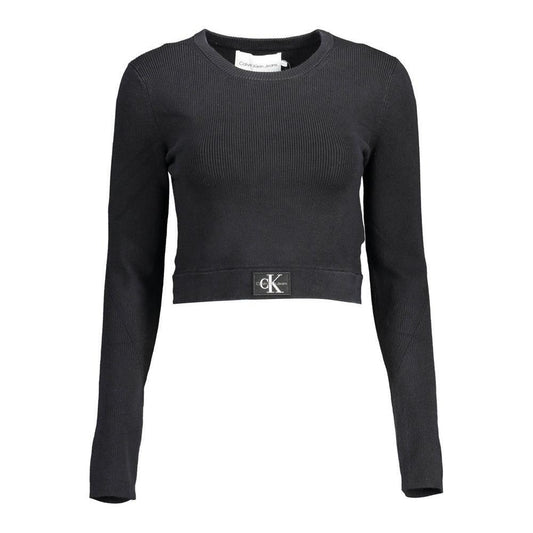 Calvin KleinCalvin Klein Black Lyocell Women Sweater1728,67403481248,Black,Calvin Klein,New with tags,Sweaters - Women - Clothing,Women,XL