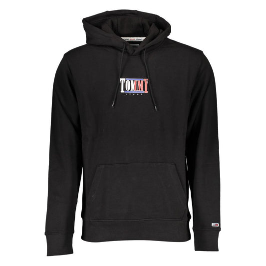Tommy Hilfiger Black Cotton Men's Sweatshirt