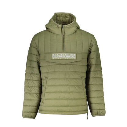 Napapijri Green Polyamide Men Jacket