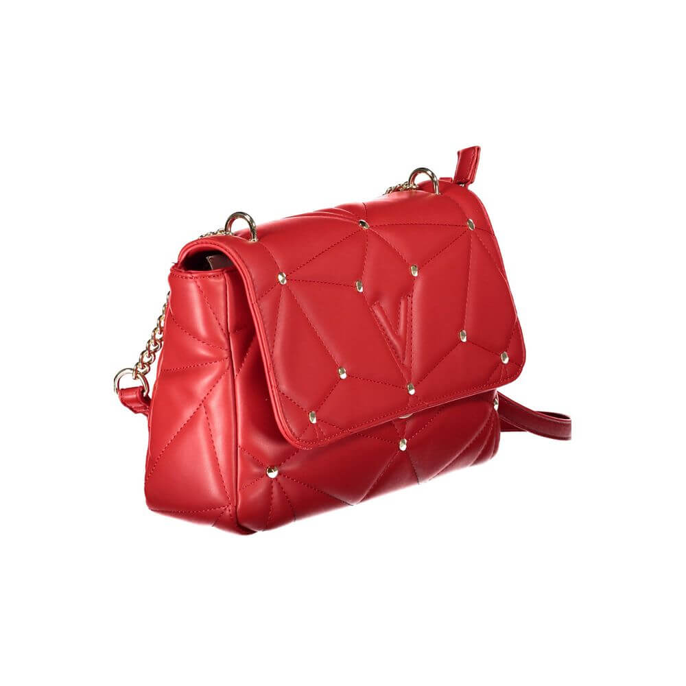 Mario Valentino Rosso Polyurethane Women Shoulder Bag