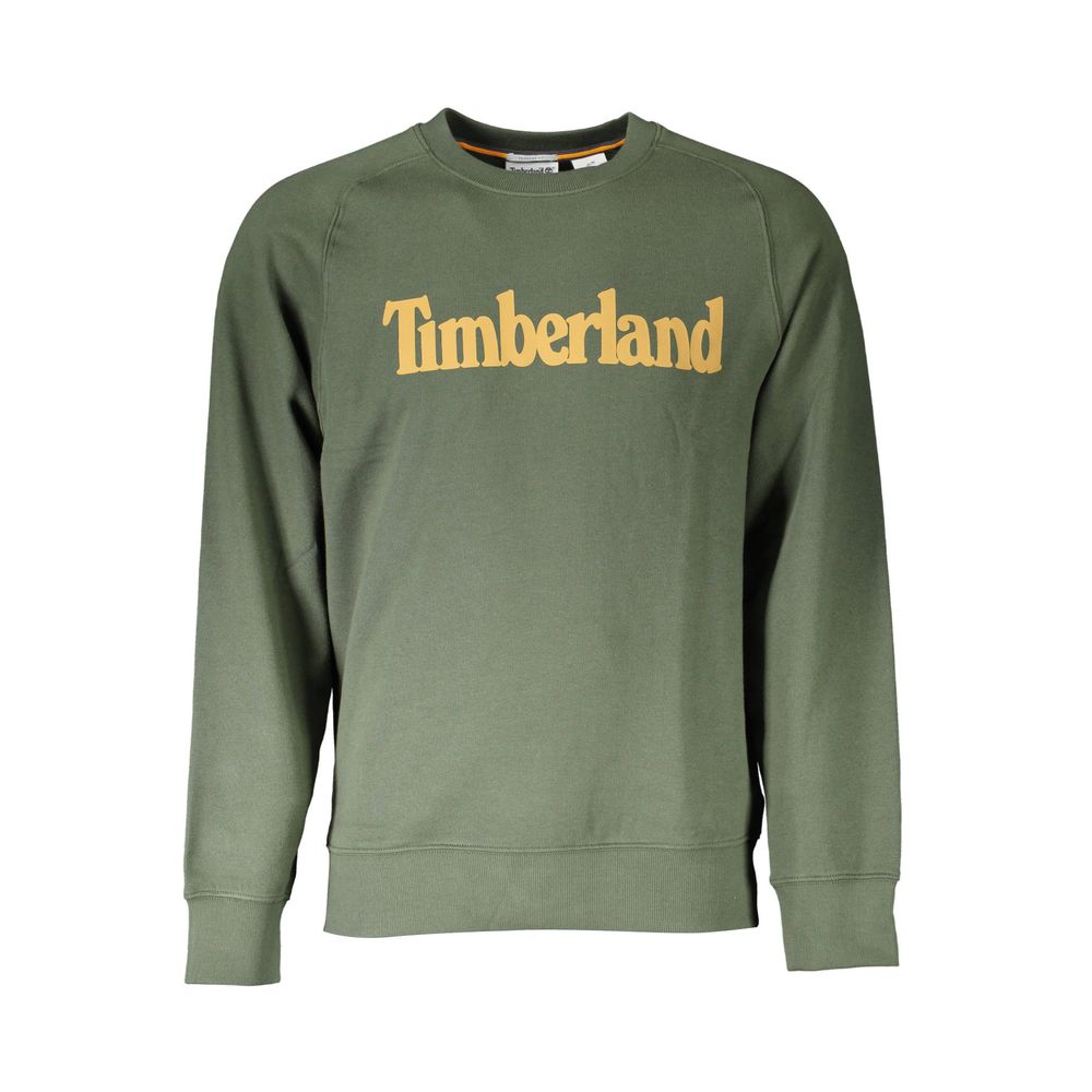 Timberland Green Cotton Mens Sweater