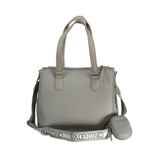 Mario Valentino Gray Polyethylene Handbag 1728,67403481248,Bags,Gray,Handbags - Women - Bags,Mario Valentino,New with tags,Women,Women - Bags Mario Valentino VA-29978