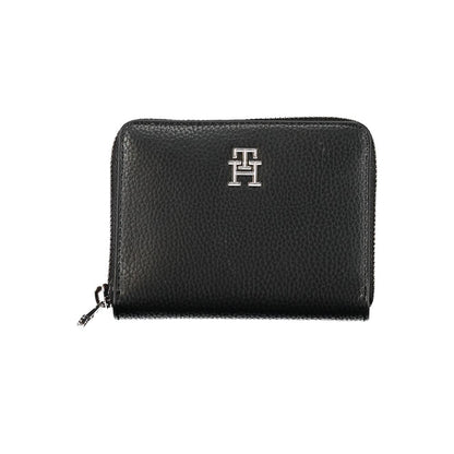 Tommy Hilfiger Nero Poliuretano Women Wallet