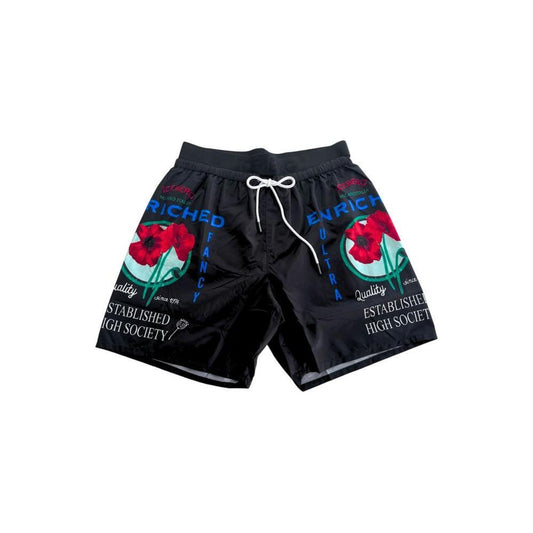 Iceberg Black Polyester Men Swim Short