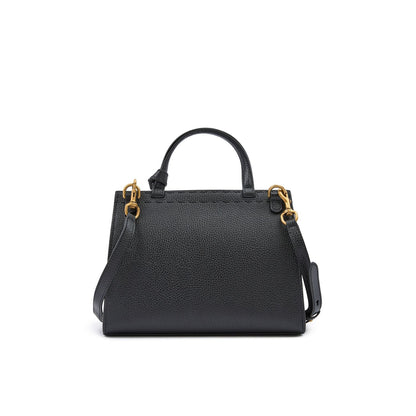 Gucci Black Leather GG Marmont Handbag Gucci