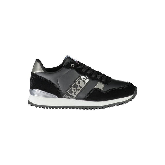 Napapijri Chic Black Lace-Up Sneakers with Contrast Detail 1728,67403481248,Black,EU36/US6,EU38/US8,EU39/US9,EU40/US10,EU41/US11,Napapijri,New with tags,Shoes,Sneakers - Women - Shoes,Women,Women - Shoes Napapijri NA-23093-EU36/US6
