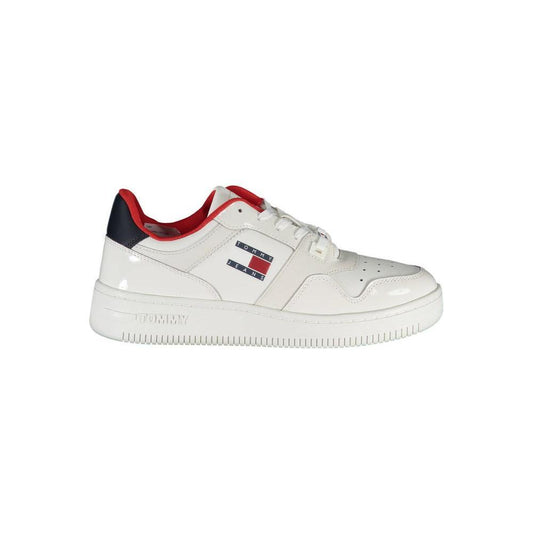 Tommy Hilfiger White Leather Women Sneaker 1728,67403481248,EU36/US6,EU37/US7,EU38/US8,EU39/US9,EU40/US10,EU41/US11,New with tags,Shoes,Sneakers - Women - Shoes,Tommy Hilfiger,White,Women,Women - Shoes Tommy Hilfiger TO-26233-EU36/US6
