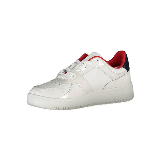 Tommy Hilfiger White Leather Women Sneaker 1728,67403481248,EU36/US6,EU37/US7,EU38/US8,EU39/US9,EU40/US10,EU41/US11,New with tags,Shoes,Sneakers - Women - Shoes,Tommy Hilfiger,White,Women,Women - Shoes Tommy Hilfiger TO-26233-EU36/US6