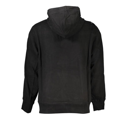 Calvin Klein Black Cotton Sweatshirt Calvin Klein