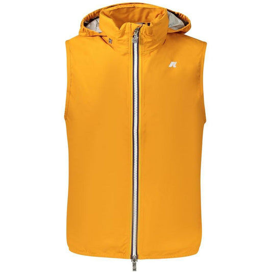 K-WAY Orange Polyester Men Jacket