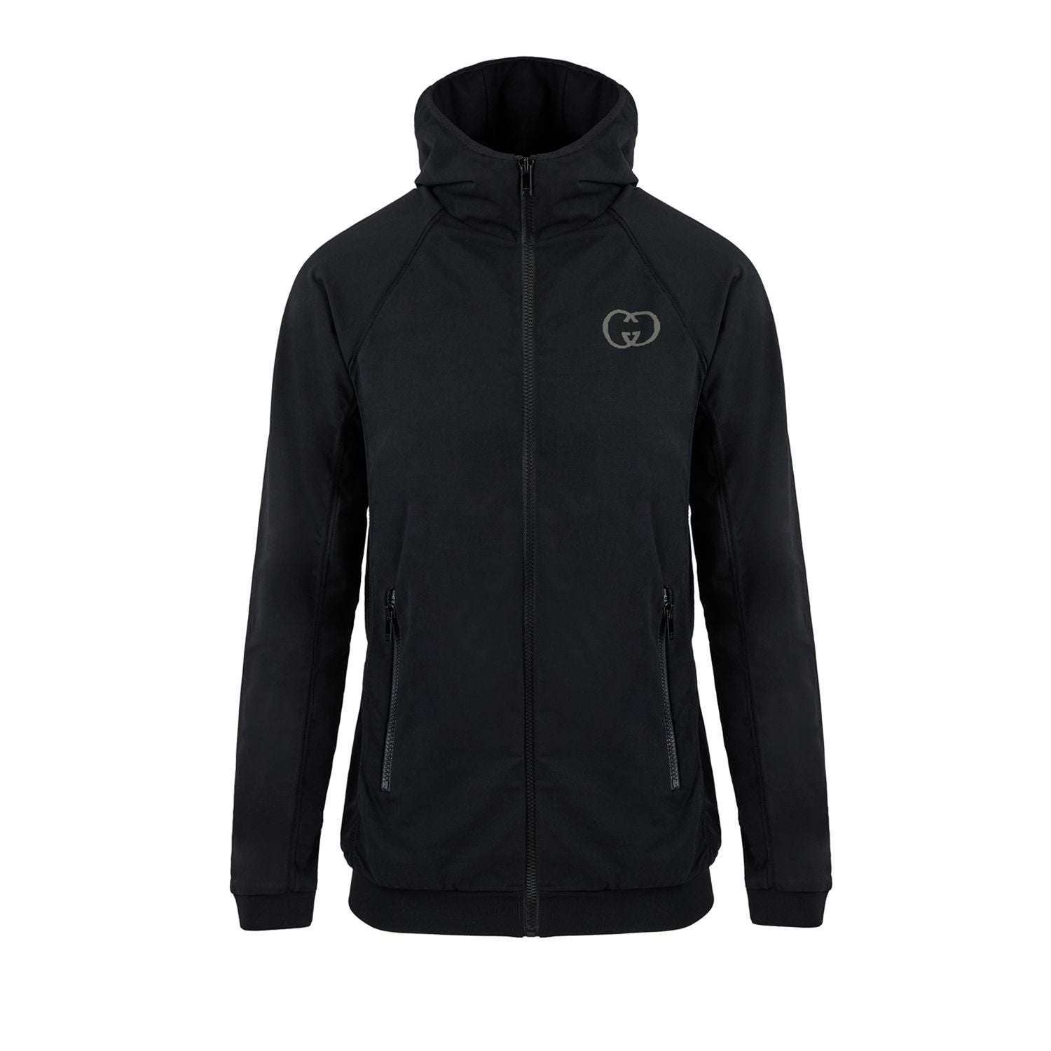 Gucci Black Polyamide Hoodie Sweatshirt