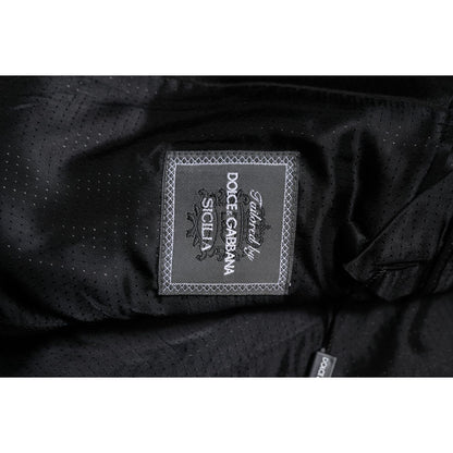 Dolce & Gabbana Red SICILIA Sequin Embellish Blazer Jacket