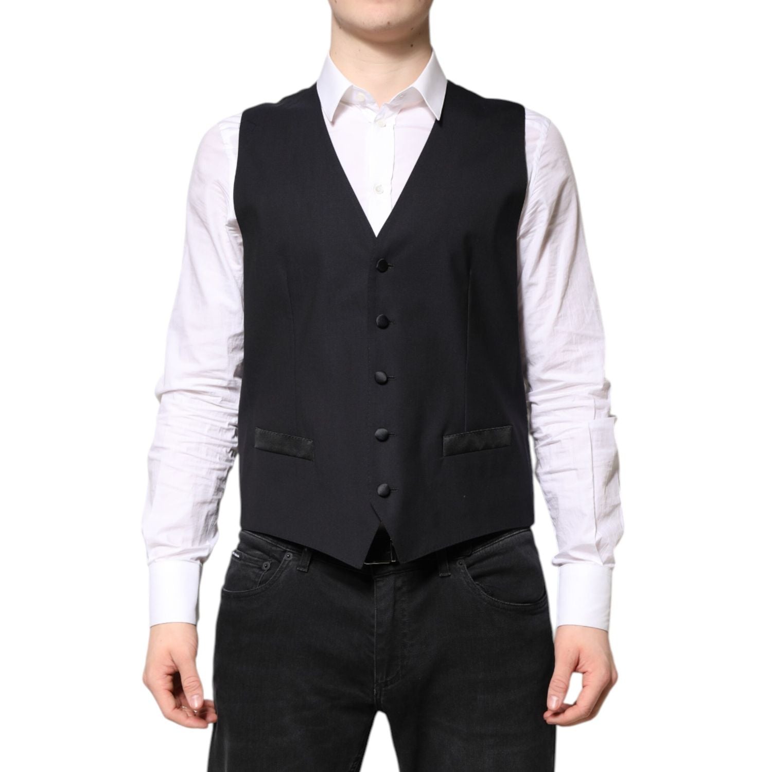 Dolce & Gabbana Dark Blue MARTINI Wool Suit 2 Piece Jacket