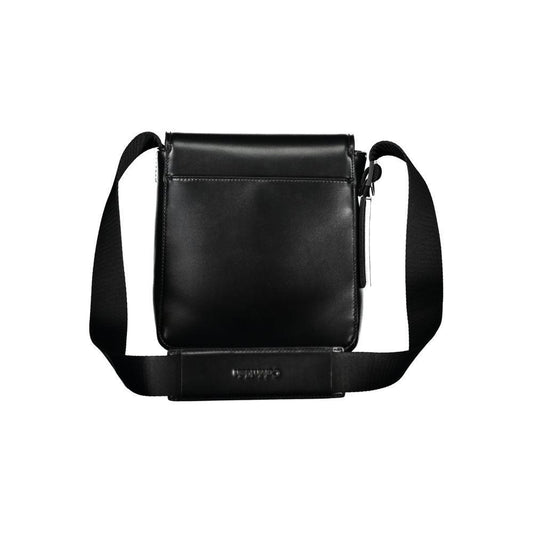 Calvin KleinCalvin Klein Sleek Black Shoulder Bag with Logo Detail1728,67403481248,Black,Calvin Klein,Men,New with tags,Shoulder Bags - Men - Bags
